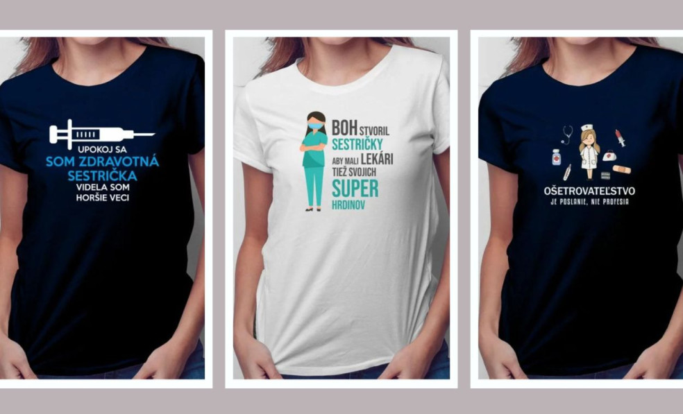 Vtipné tričká pre zdravotné sestry