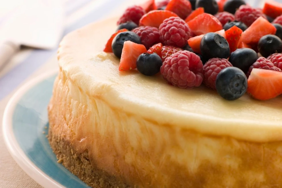 nepečený cheesecake