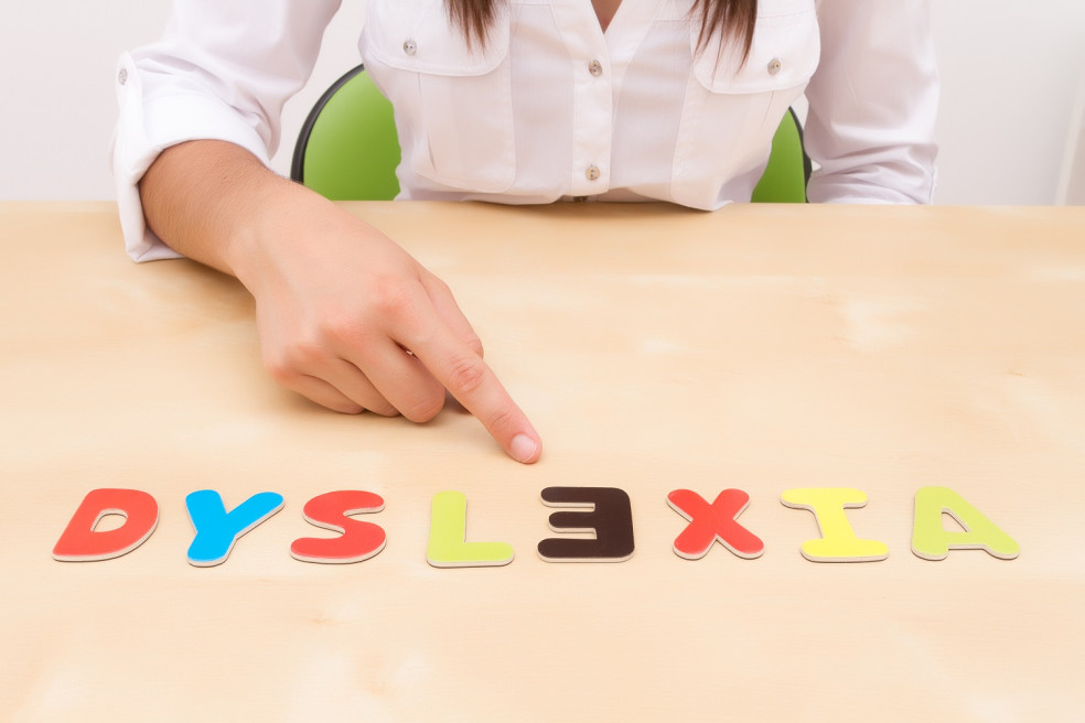 príznaky dyslexia