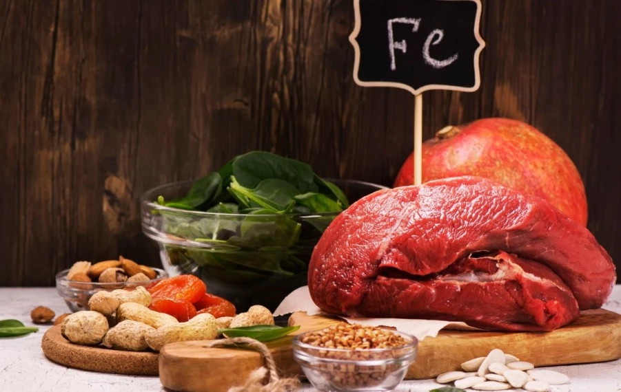 Železo v potravinách
