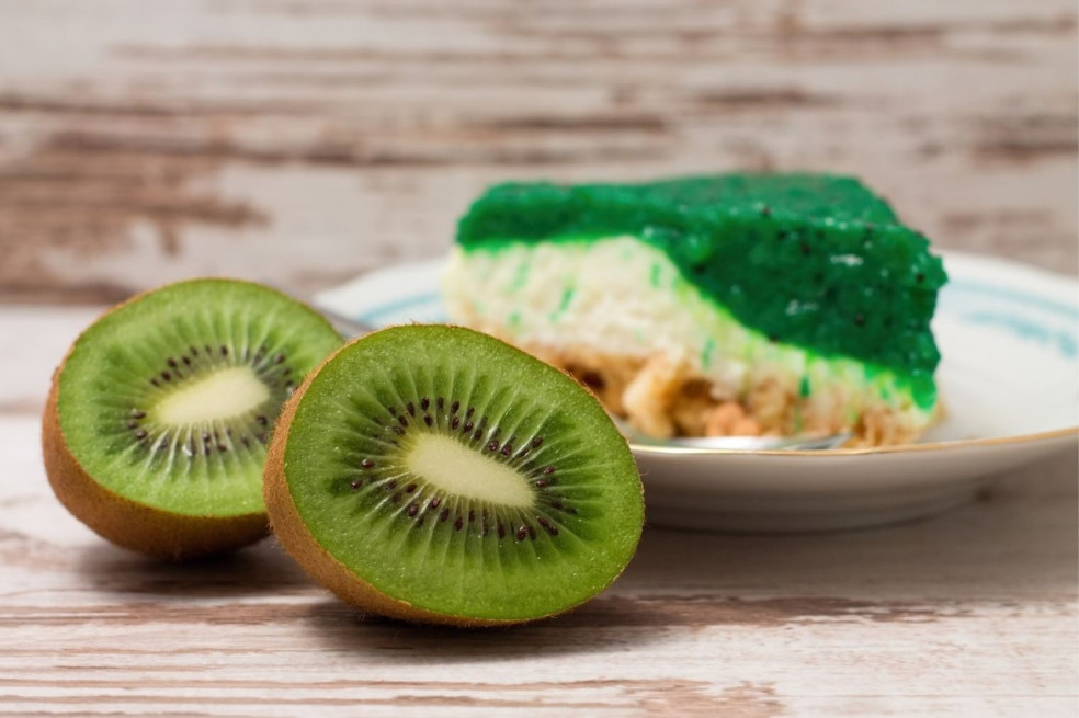 kiwi cheesecake