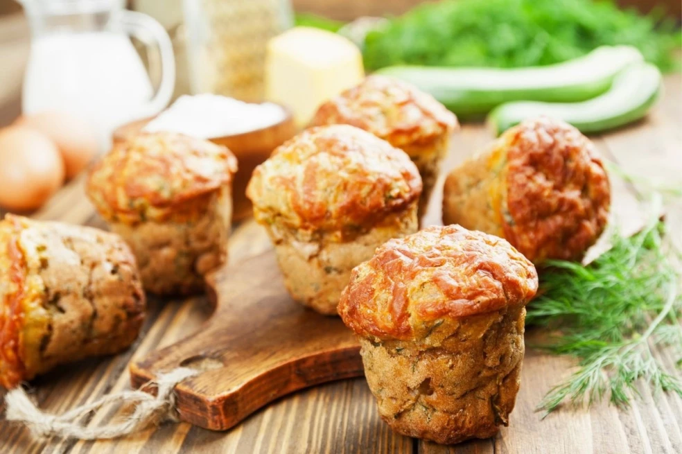 cuketové muffiny