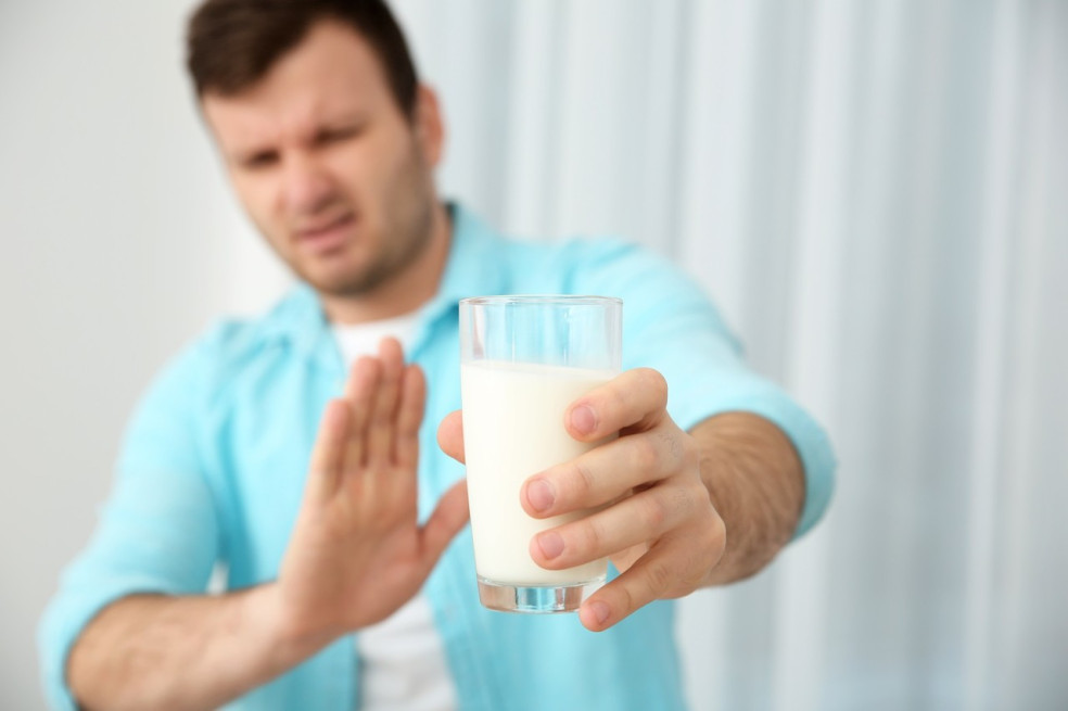 alergia na mlieko