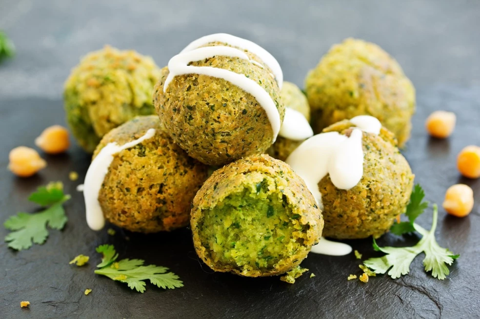 recept na falafel