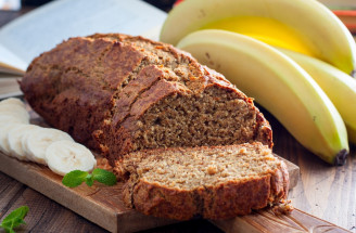 Recept na banana bread – zdravá pochúťka bez bielej múky a cukru