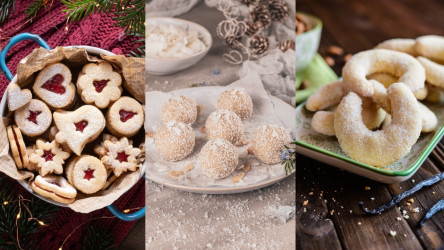 7 receptov na vegánske vianočné pečivo – vegan linecké koláčiky, medovníčky aj crinkles