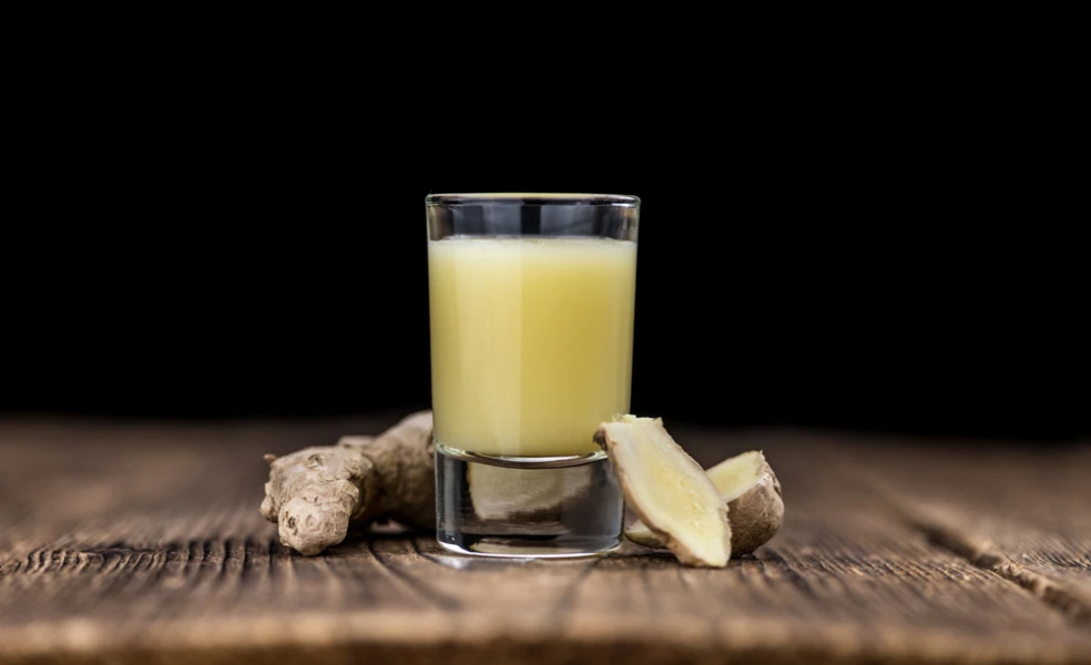 zázvorový shot