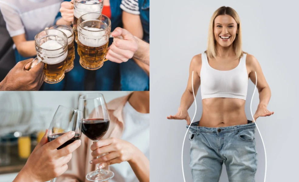 alkohol a chudnutie