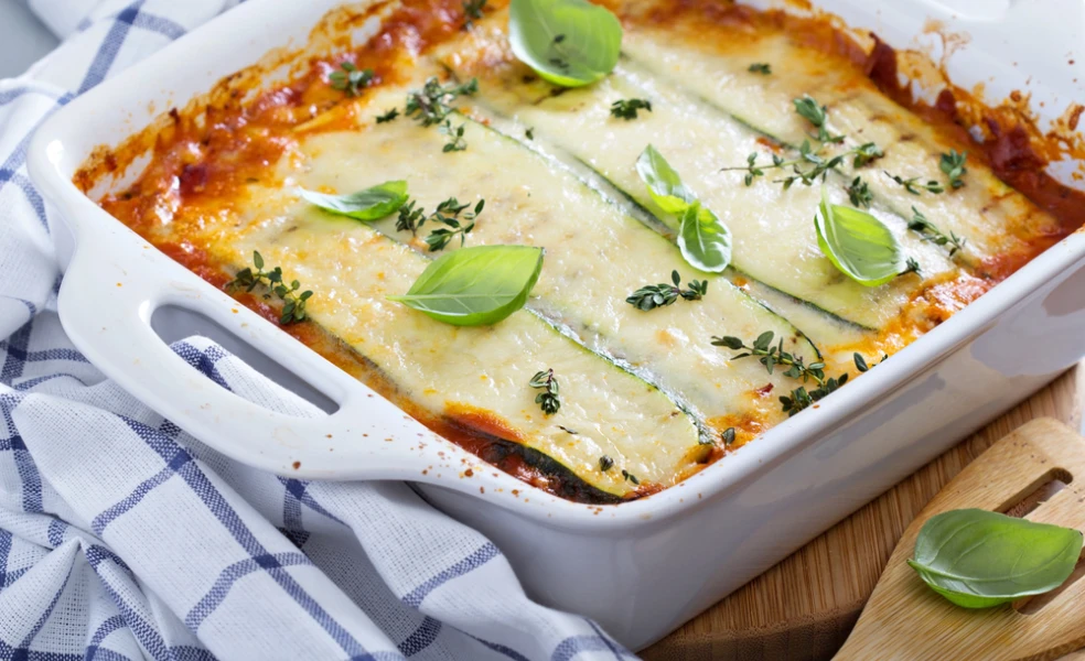 recept na cuketové lasagne