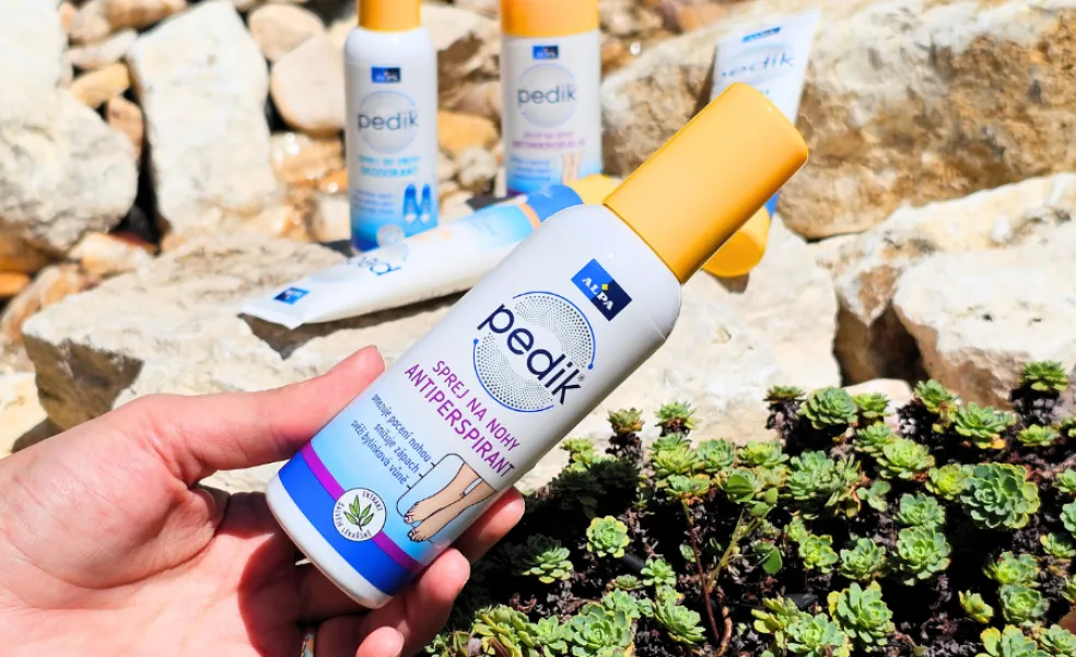PEDIK antiperspirant sprej na nohy