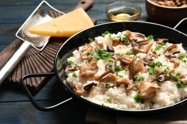 Recept na hlivové rizoto – lahodná a zdravá pochúťka za pár chvíľ