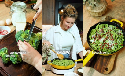 Brokolicové gnocchi s pancettou podľa Miriam Kalisovej – zelené, rýchle a chutné!