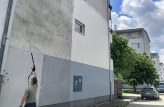 Ako na špinavú fasádu, plesne a riasy bez zbytočného maľovania