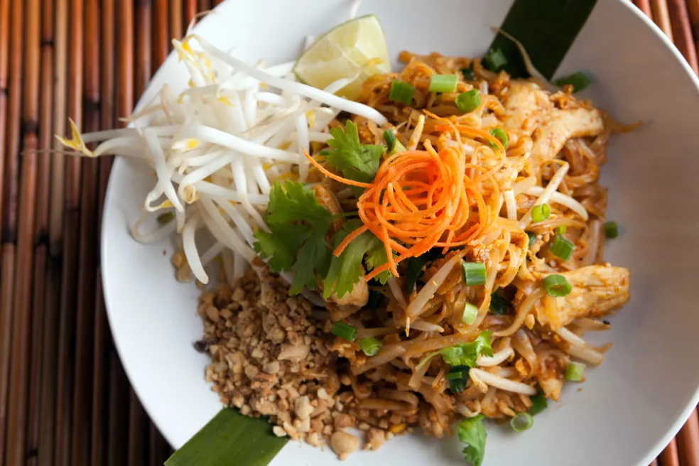 Pad Thai s kuracím mäsom