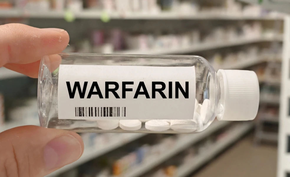 warfarín na riedenie krvi