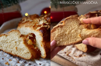 Mäkučká vianočka ako od babičky: Jednoduchý recept krok za krokom