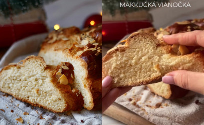 Mäkučká vianočka ako od babičky: Jednoduchý recept krok za krokom