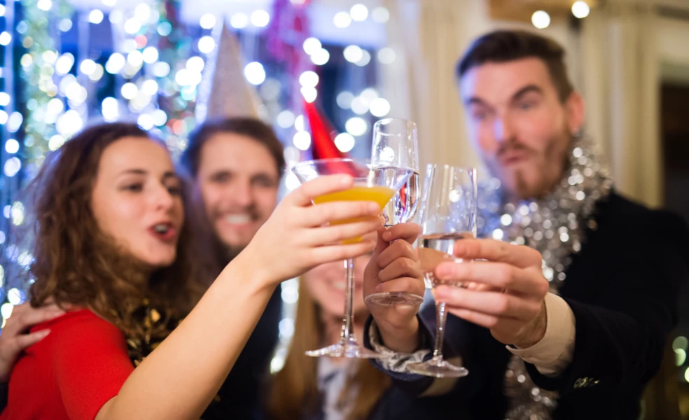 zdravotné nástrahy počas Silvestra