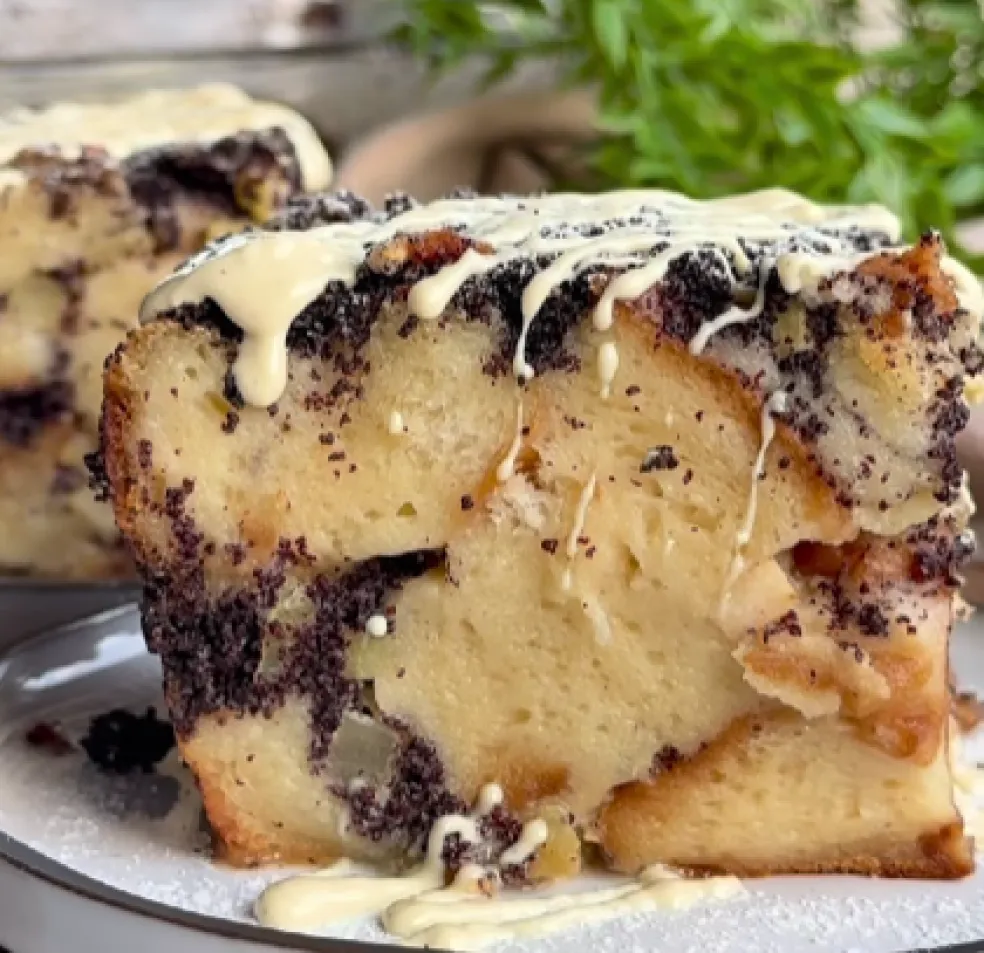 príprava makovej žemľovky