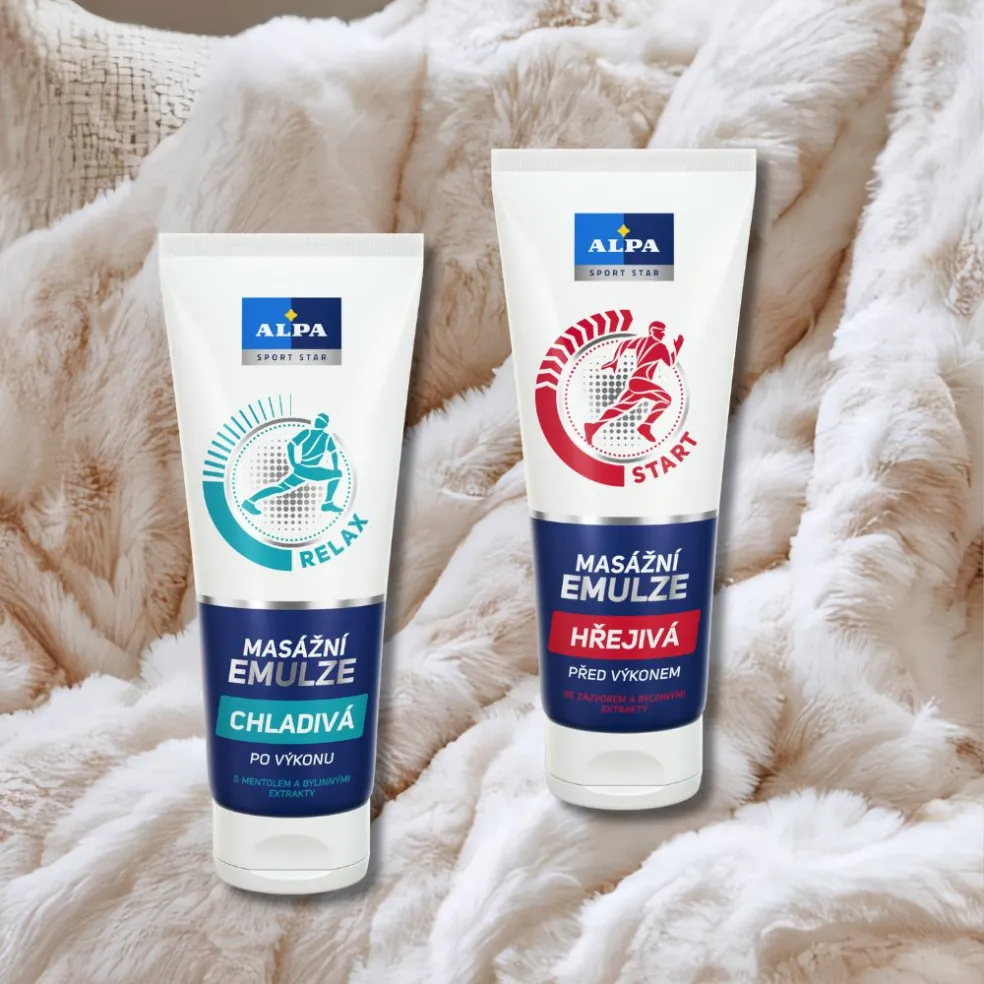 Chladivá a hrejivá emulzia ALPA SPORT STAR