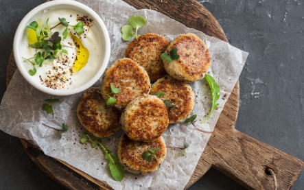 karfiolové fašírky pečené v rúre