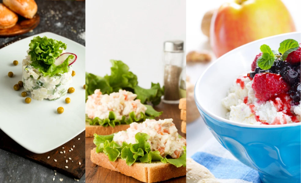ľahké veľkonočné jedlá zdravé sviatočné menu recepty