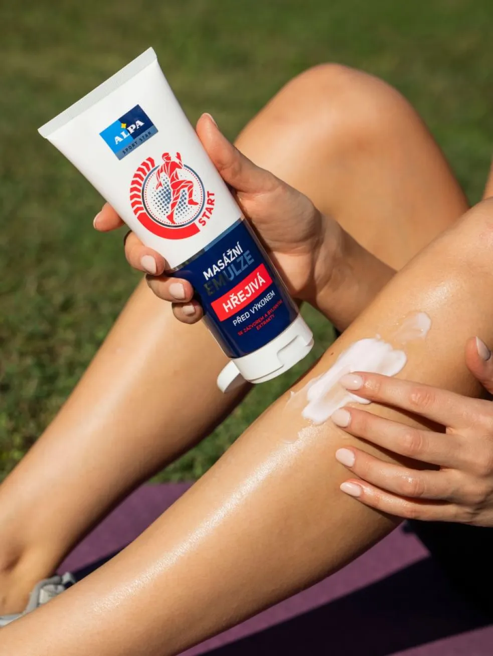 Masážna emulzia hrejivá