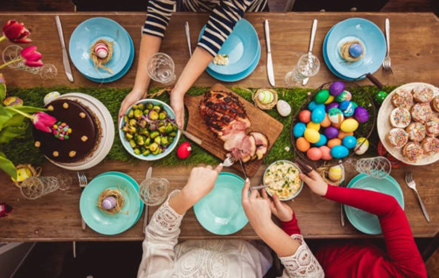 Ťažké trávenie po jedle veľká noc nafukovanie zaludok