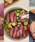 Steakový salát s balsamikovým dresinkem: Recept na vydatnou letní večeři