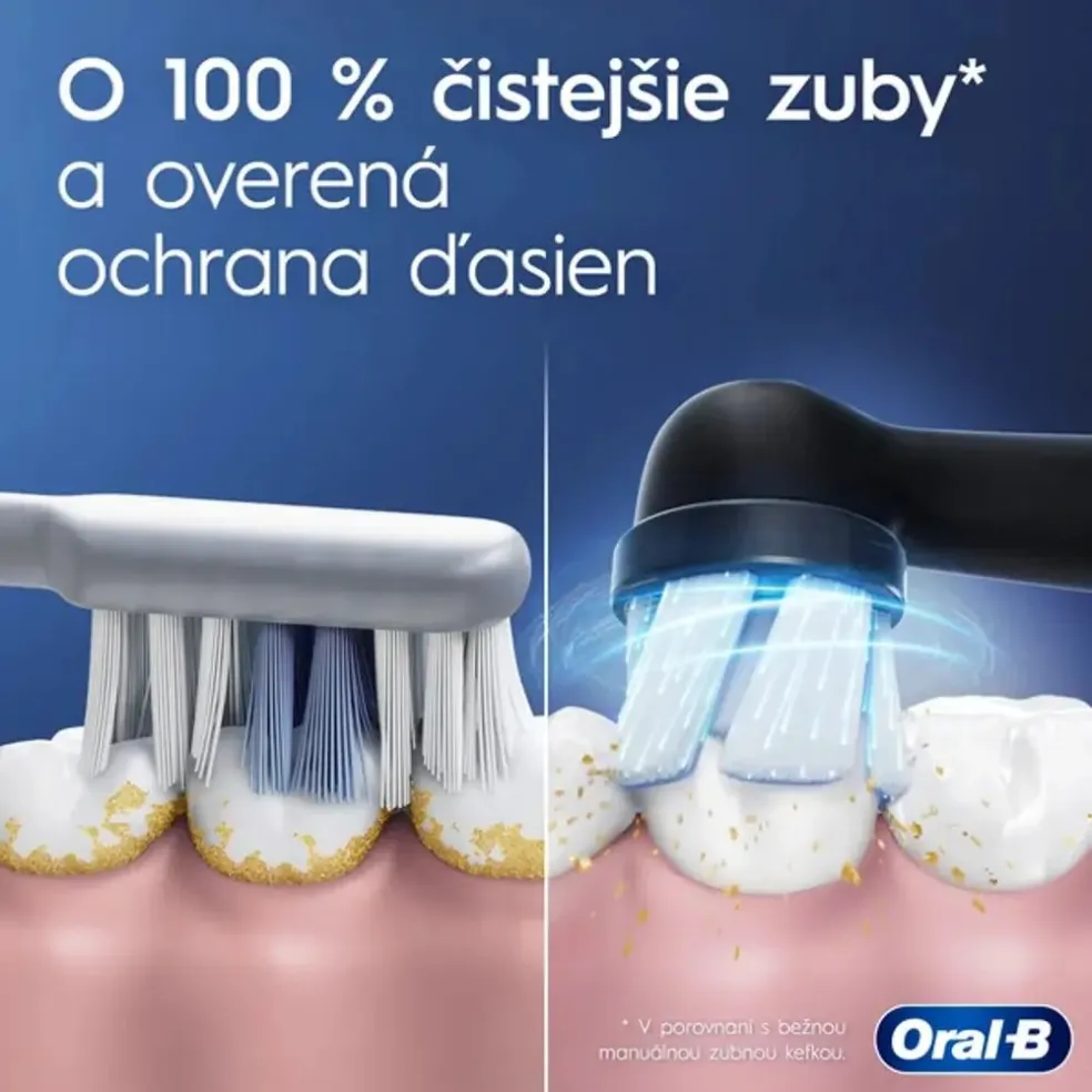 Elektrická zubná kefka Oral B.