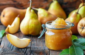 Hruškový džem: Recept so škoricou, zázvorom aj želírovacím prípravkom